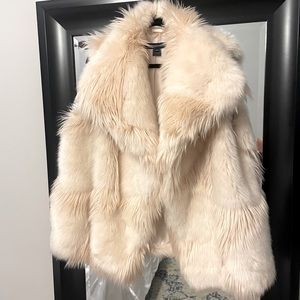 French Connection faux fur vest!